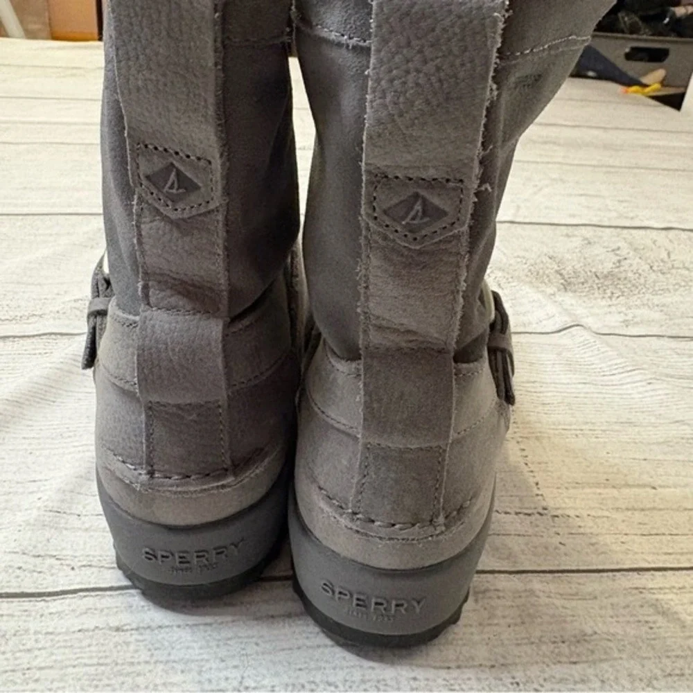 Sperry Gray Women's Winter Rain Boots
